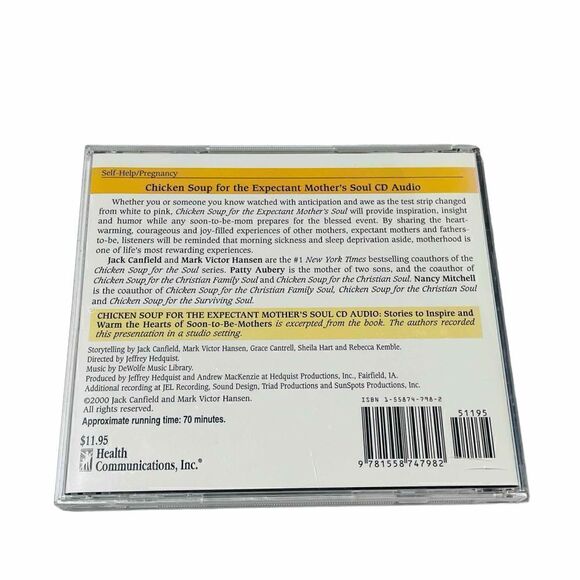 Chicken Soup For the Expecting Mother’s Soup CD - Picture 2 of 7